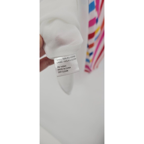 Color Me Courtney Taira Short Sleeve Wrap Dress  Size Small Retail $230 - Picture 8 of 8